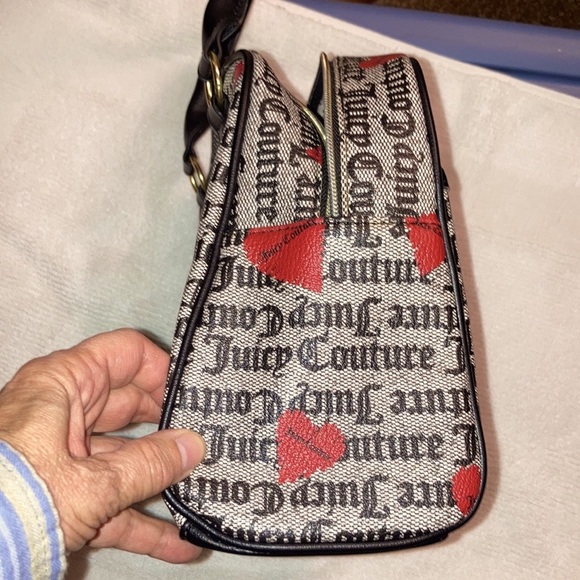 JUICY COUTURE SHOULDER BAG. NWOT. CUTE PURSE! SPOTLESS. - Picture 10 of 11